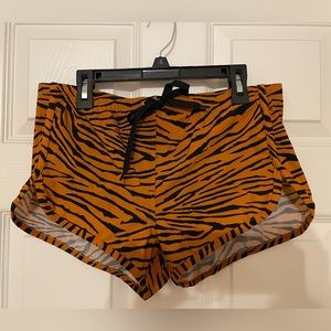 Men’s Charlie by MZ tiger print swim shorts - Small